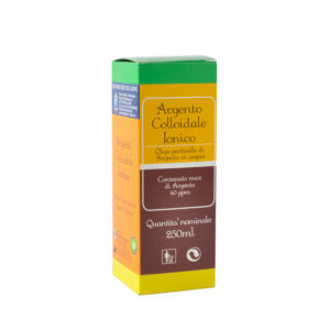 argento colloidale ionico 40 ppm 250 ml