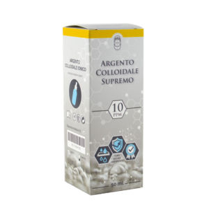 argento colloidale ionico supremo 10ppm 50ml